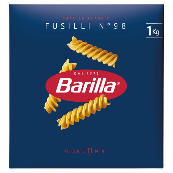 Barilla Fusilli apró durum száraztészta 1000 g