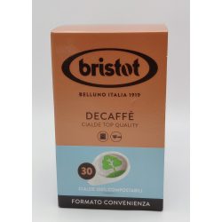 Bristot Espresso koffeinmentes ESE44 Kompatibilis Kávé Pod