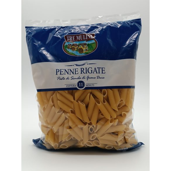 Tre Mulini Penne Rigate durum száraztészta 1Kg