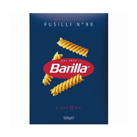 Barilla Fusilli apró durum száraztészta 500 g