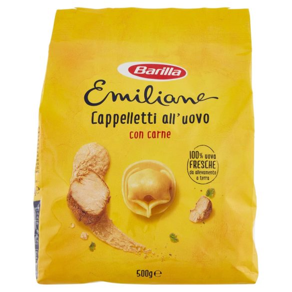 Barilla Emiliane Cappelletti con carne tészta tojással 500g