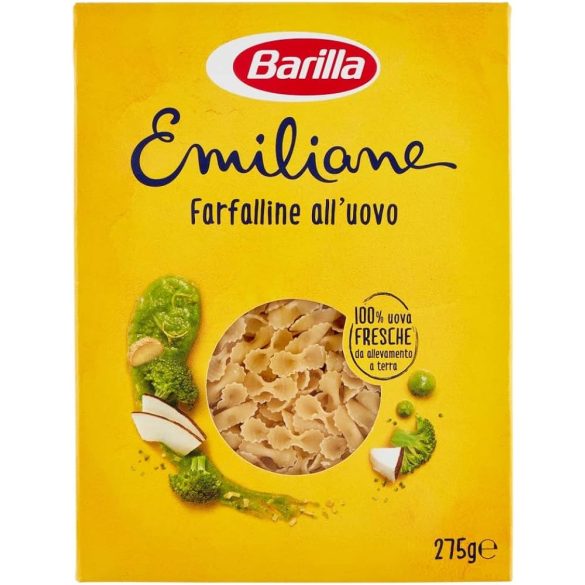 Barilla Emiliane Farfalline tészta tojással 275g