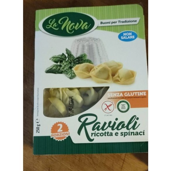 La Nova GLUTÉNMENTES ravioli sajttal 250g