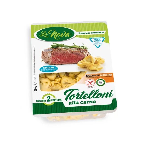 La Nova GLUTÉNMENTES tortellini hússal 250g