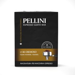 Pellini Espresso Gusto Bar n°46 Cremoso 2x250g