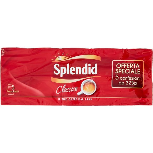 Splendid Classico őrőlt kávé 5x225g