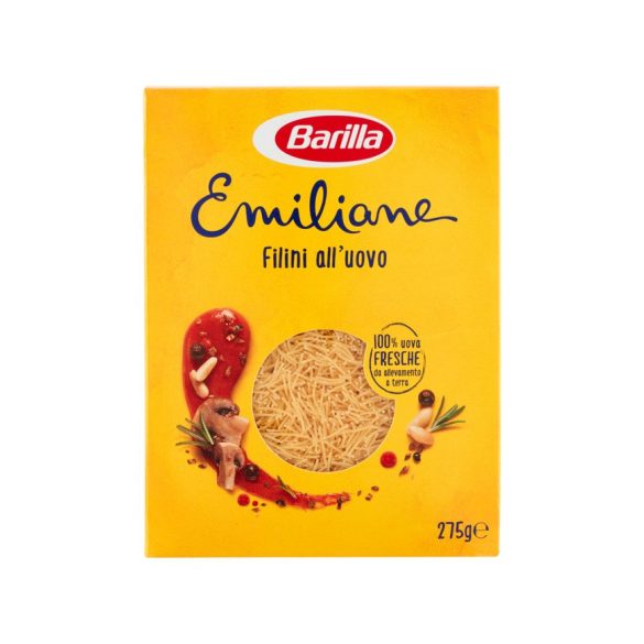 Barilla Emiliane Filini tészta tojással 275g