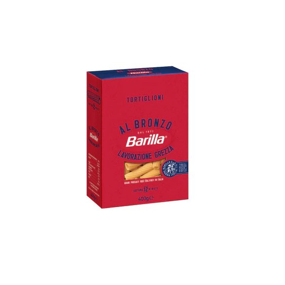 Barilla Bronzo Tortiglioni durum száraztészta 400g