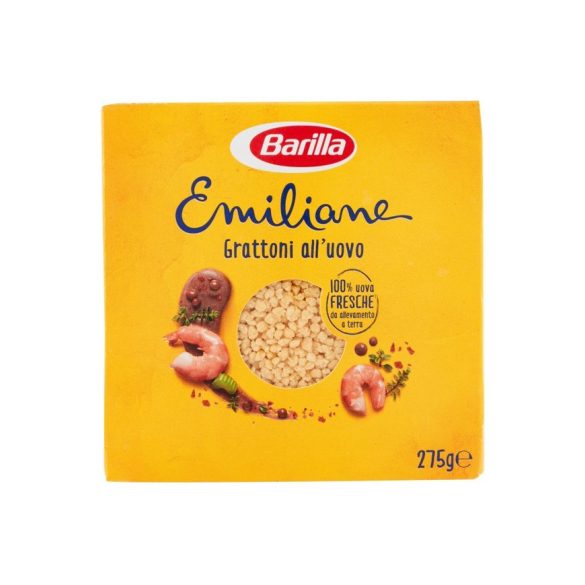 Barilla Emiliane Grattoni tészta tojással 275g