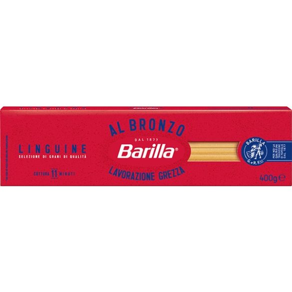 Barilla Bronzo Linguine durum száraztészta 400g