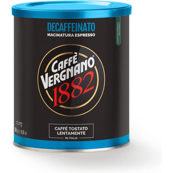 Vergnano Moka Doboz KOFFEINMENTES őrölt kávé 250 g