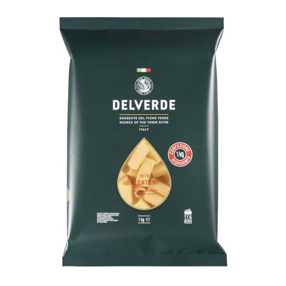 Delverde Rigatoni n.19 tészta 1kg