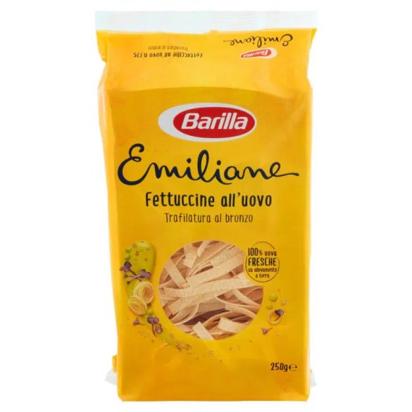 Barilla Emiliane Fettuccine tészta tojással 250g