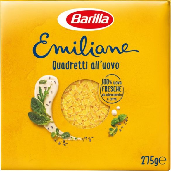 Barilla Emiliane Quadretti tészta tojással 275g