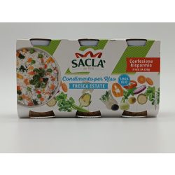 Salca zöldség rizssalátához 3x290g