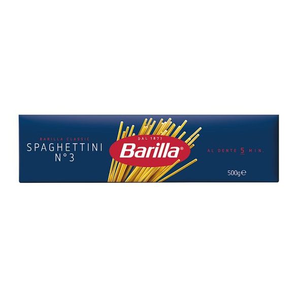 Barilla Spaghettini durum száraztészta 500 g