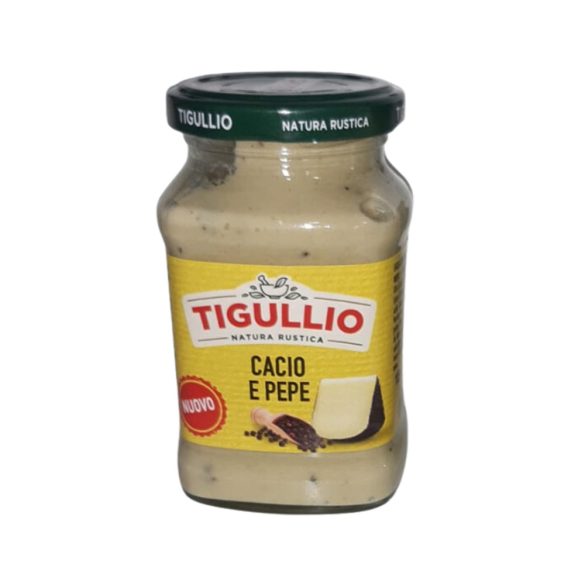 Tigullio pesto cacio de pepe, sajttal és borssal185g