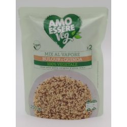 Amo Essere párolt bulgur és quinoa zöldségekkel 250g